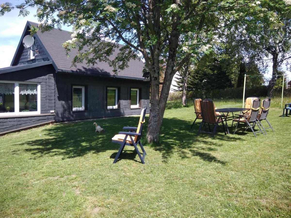 Ferienhaus Rennsteig Mueller Villa Lauscha Bagian luar foto